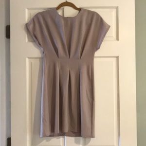 ASOS Petite greige / gray party dress